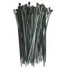 CINCHOS PLASTICO 2.5X190 mm 100 PIEZAS BLANCO